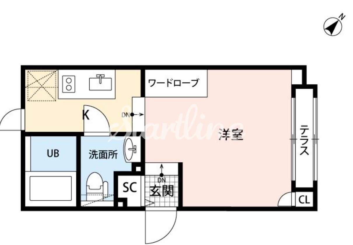 ラピス大井町IIの物件間取画像