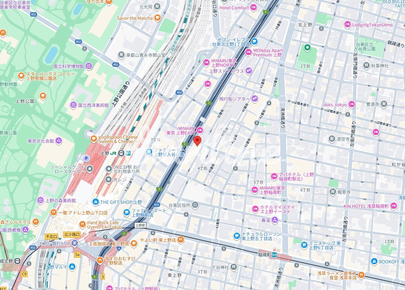 ログ上野駅前の物件内観写真