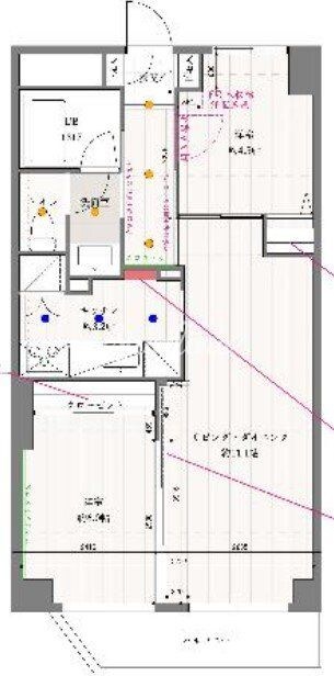 カスタリア浅草橋の物件間取画像