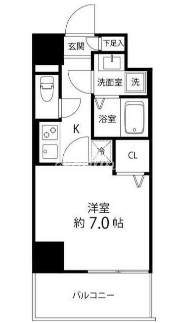 SAION町屋の物件間取画像