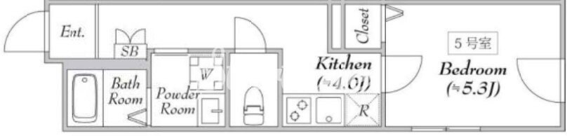 エリタージュの物件間取画像