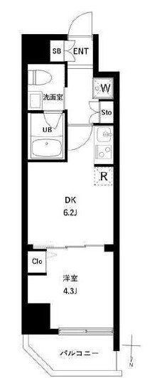 アーバンパーク日暮里IIの物件間取画像