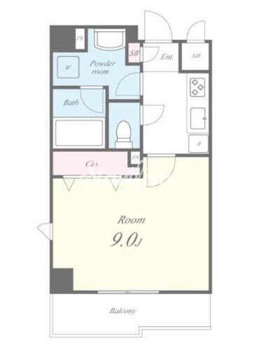 メゾンコルニスの物件間取画像