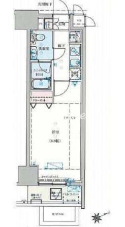 プラチナコート上野の物件間取画像