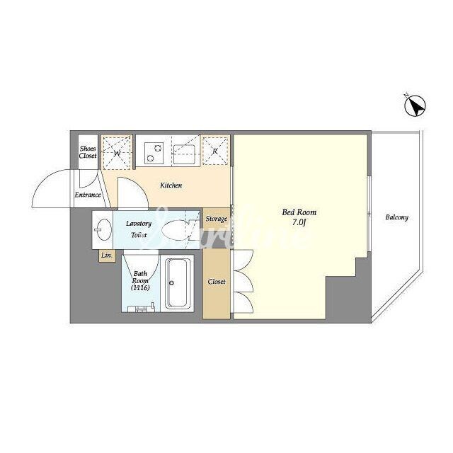 ルジェンテ・バリュ上野根岸の物件間取画像