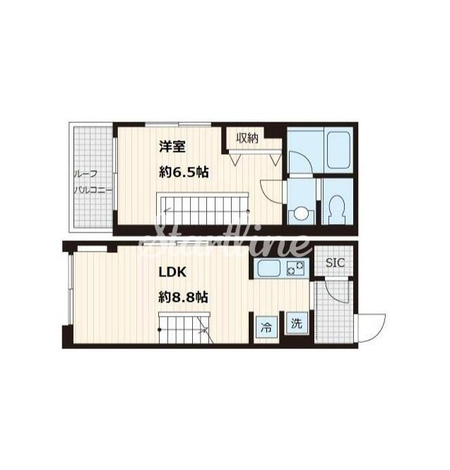 フレア本郷(Fullea本郷)の物件間取画像