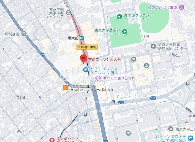 本郷エーワン東大前の物件内観写真