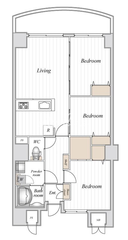 コロネード春日の物件間取画像