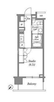LaSante千駄木(ラサンテ千駄木)の物件間取画像