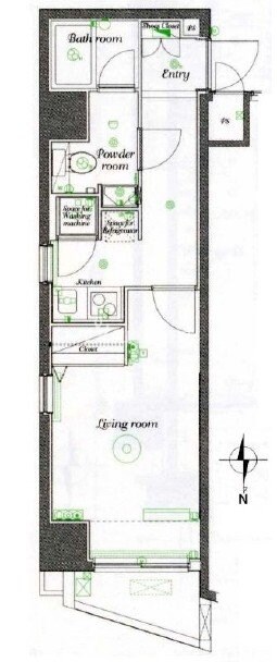 ブライズ早稲田東の物件間取画像