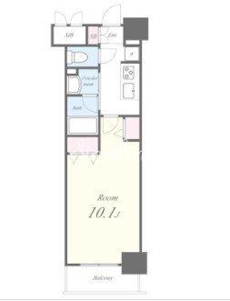 ROOTs Shinjuku Wakamatsuchoの物件間取画像
