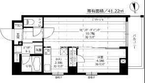ステージグランデ神楽坂の物件間取画像