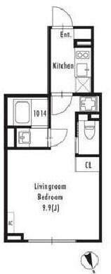 グランパセオ市谷仲之町(GRAN PASEO 市谷仲之町)の物件間取画像