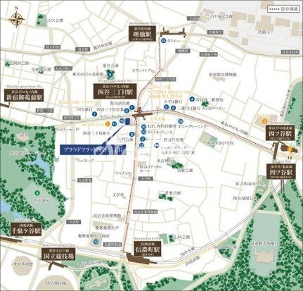 プラウドフラット四谷三丁目の物件内観写真