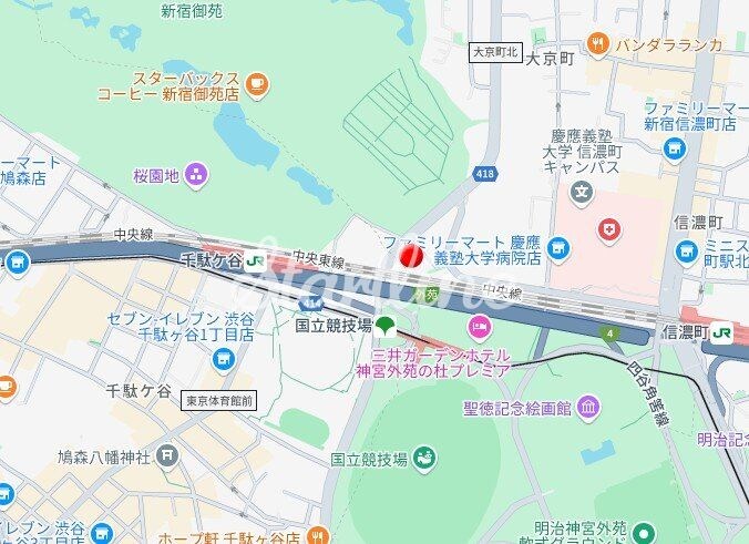 ブリリアイスト千駄ヶ谷の物件内観写真