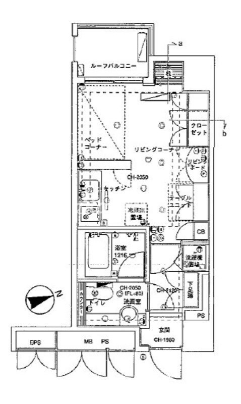 アクシア新宿御苑の物件間取画像