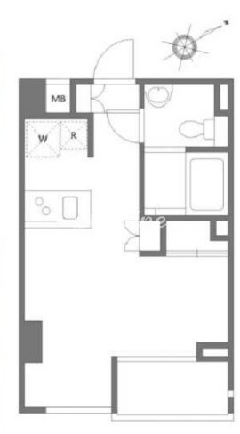 ガーデン代々木八幡の物件間取画像