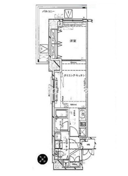 ステージファースト東新宿の物件間取画像