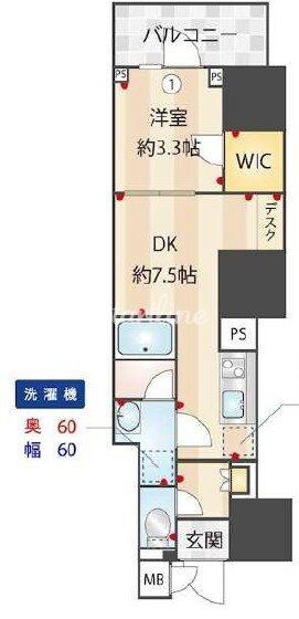 ズーム信濃町の物件間取画像