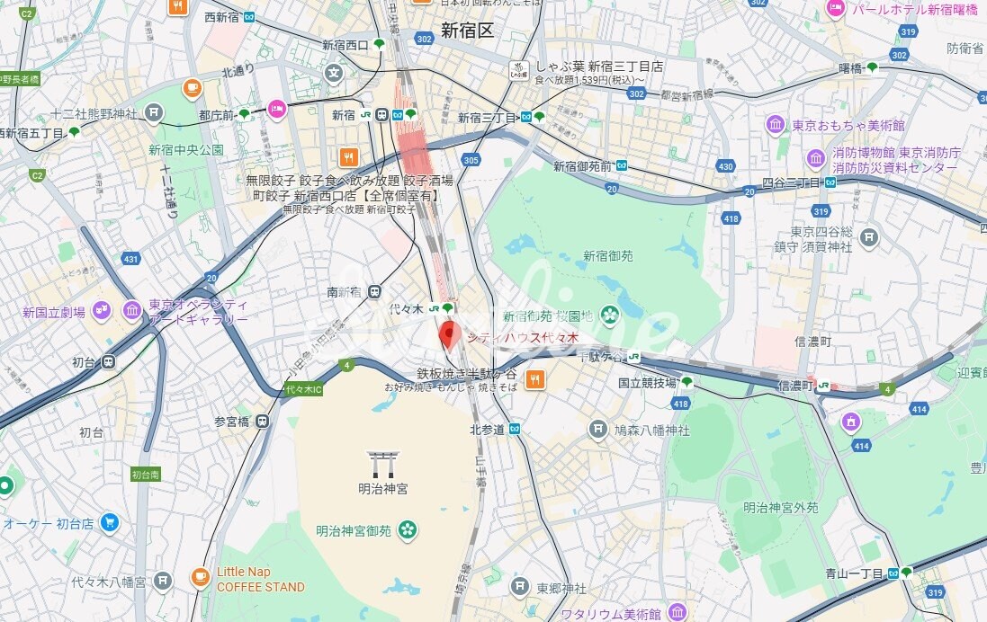 シティハウス代々木の物件内観写真