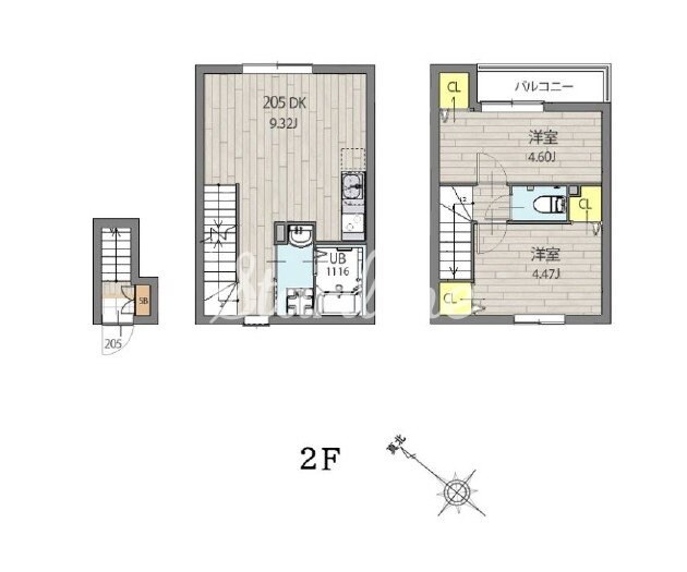 ミハス新宿富久町の物件間取画像