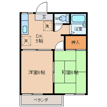 イトウハイツ の物件間取画像