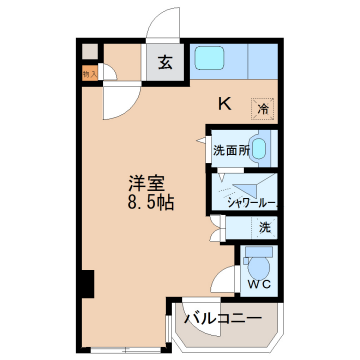 グランドハイツ木舟の物件間取画像