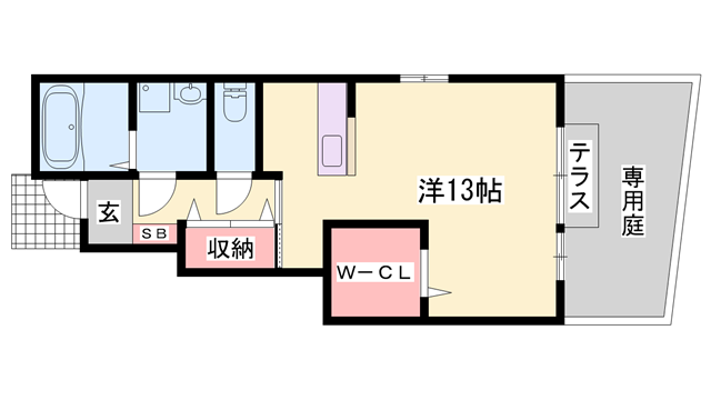 アゼリア大善の物件間取画像