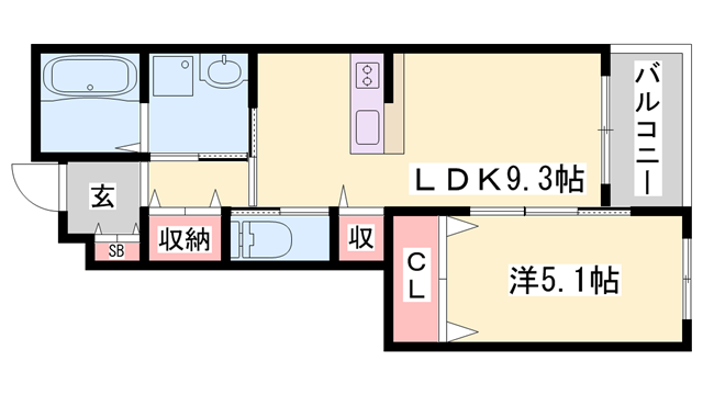 ストーク才ノ元の物件間取画像