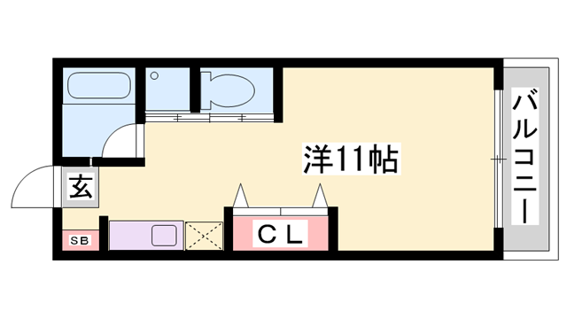 野里駅 徒歩30分 2階の物件間取画像