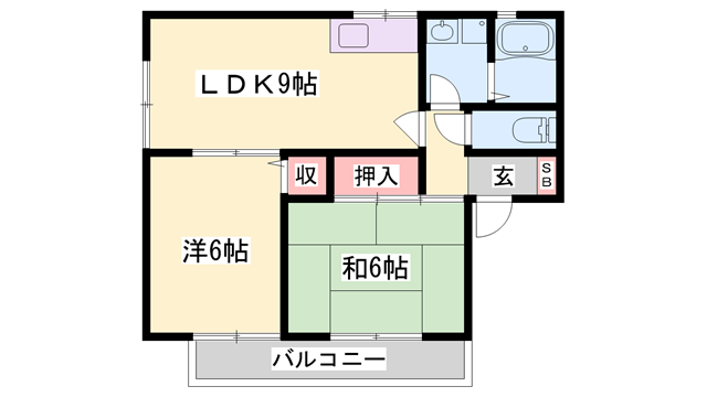 セジュール・ド・アミカの物件間取画像
