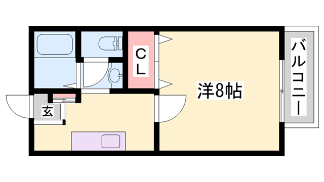 エクレールの物件間取画像