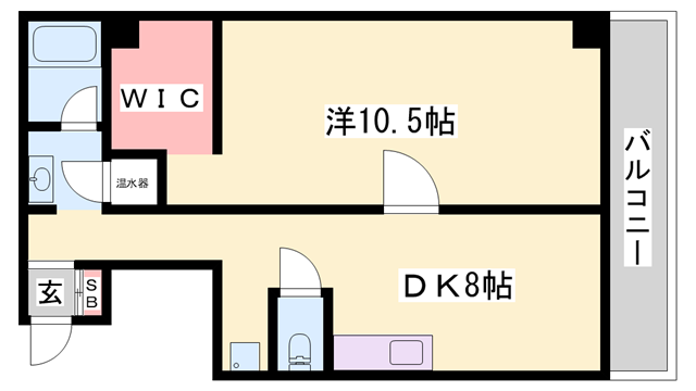 五反ビルの物件間取画像