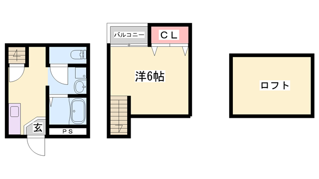 THE CITY姫路獨協大学前の物件間取画像