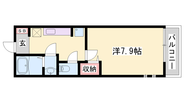 アラモードFⅡの物件間取画像