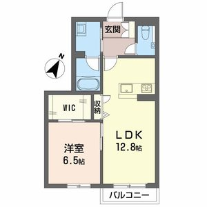 カーサグラス エステの物件間取画像