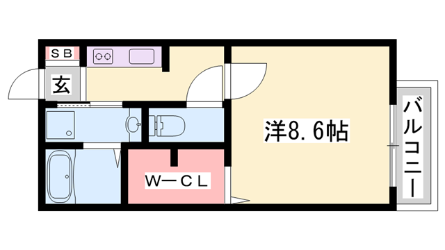 マ・メゾンⅠの物件間取画像