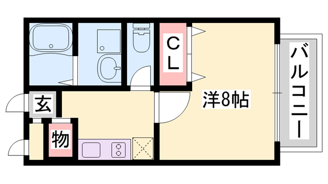 ベルフローラの物件間取画像