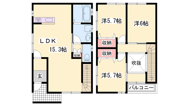ラパンの物件間取画像