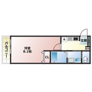 ALEGRIA姫路京口の物件間取画像