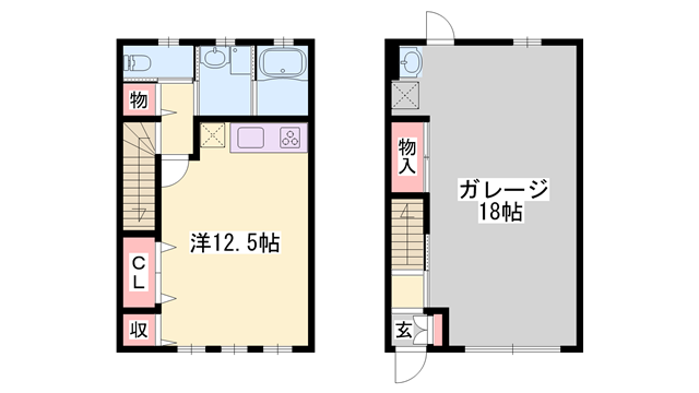 GARAXIA福崎の物件間取画像