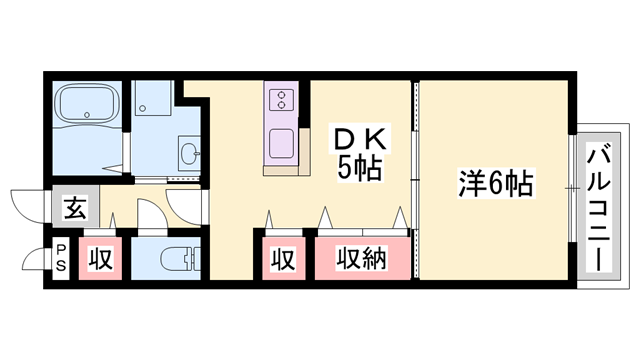 ウェルヴィラの物件間取画像