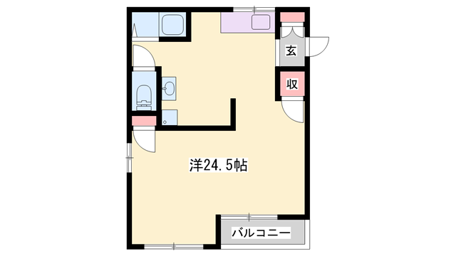竹内マンション西の物件間取画像