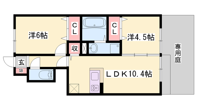 プレミアの物件間取画像