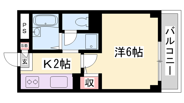 ハーブ辻井の物件間取画像