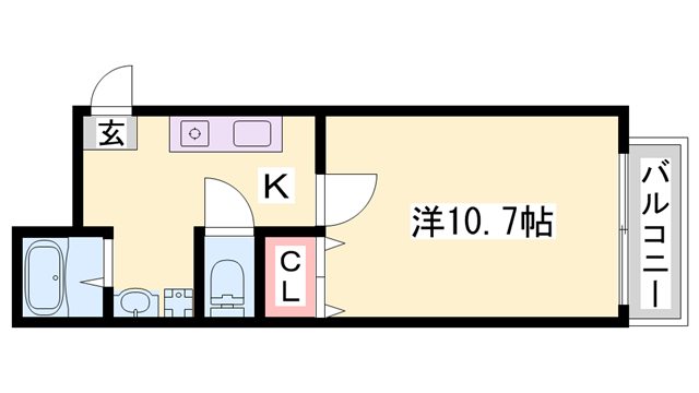 エトランス東洋高前の物件間取画像