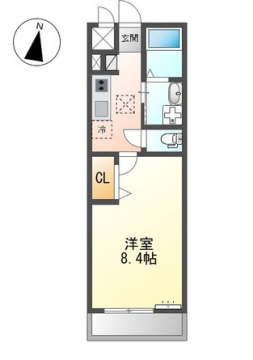ペガサスⅡの物件間取画像