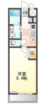 ペガサスⅡの物件間取画像