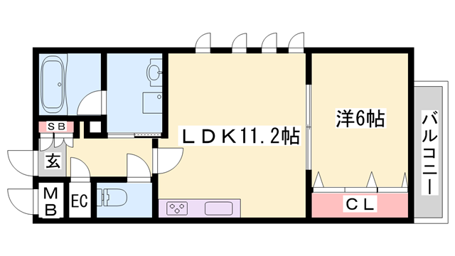STEL LA久保町の物件間取画像
