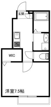 Meridiesの物件間取画像